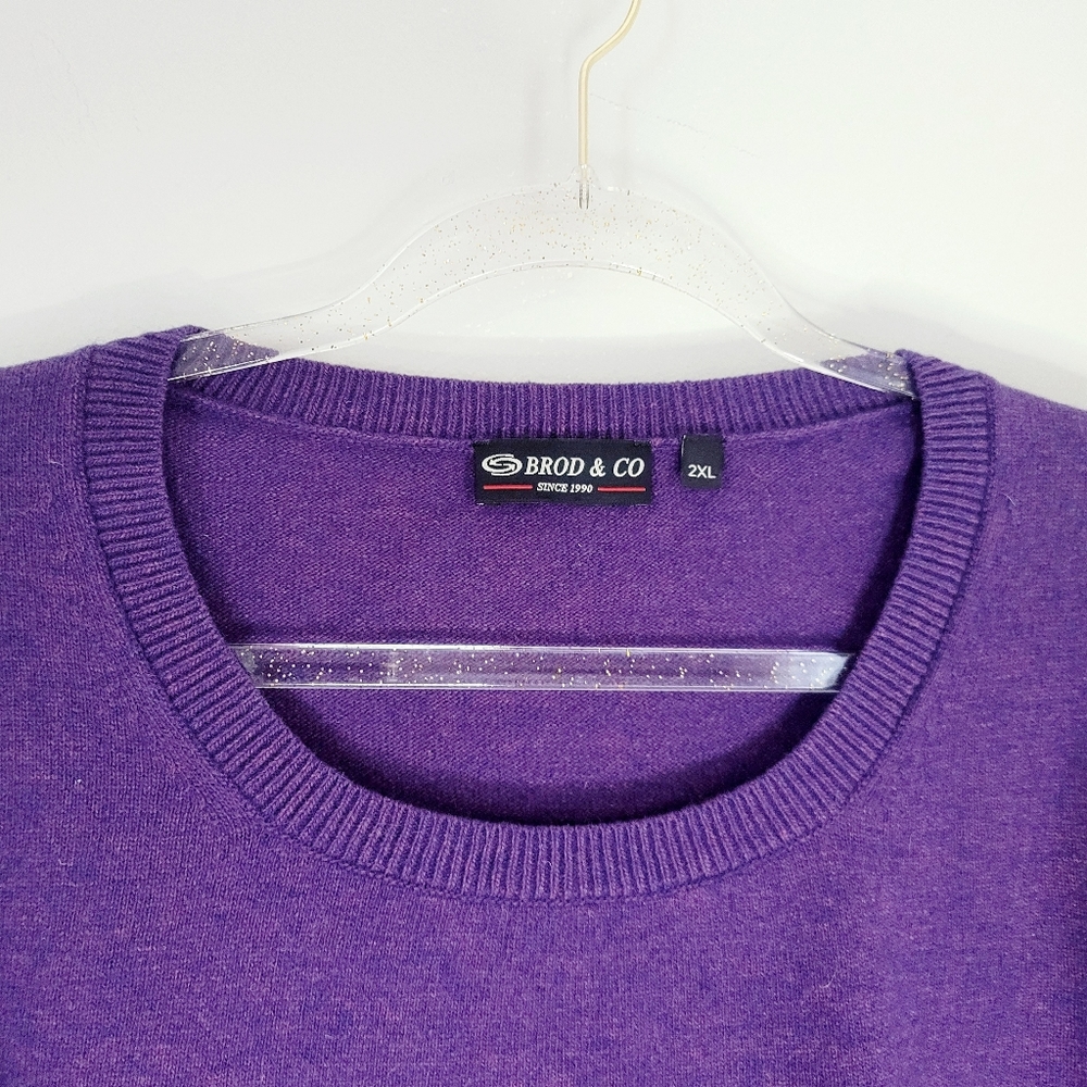 Wool sweater crew neck bulgarian wool - Picture 3 of 8